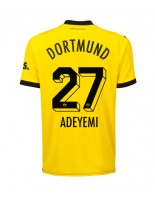 Borussia Dortmund Karim Adeyemi #27 Domácí Dres 2023-24 Krátký Rukáv